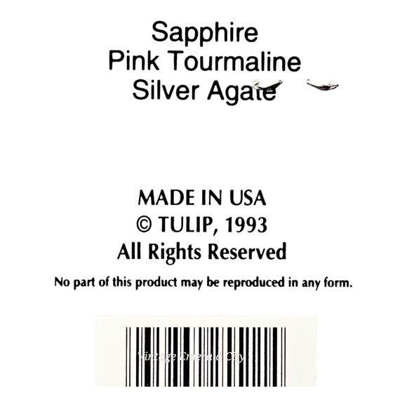 Vtg Tulip Treasures Lame Iron On Applique Kit Cool Cats Metallic Fashion Craft - Picture 4 of 5